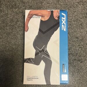 2XU Men's Black Compression Tights